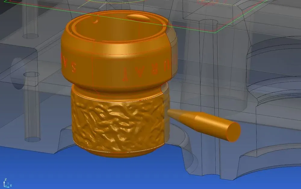Piece modelage 3D